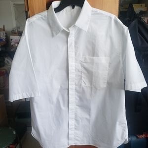 GU Uniqlo Oversized Collared Shirt
